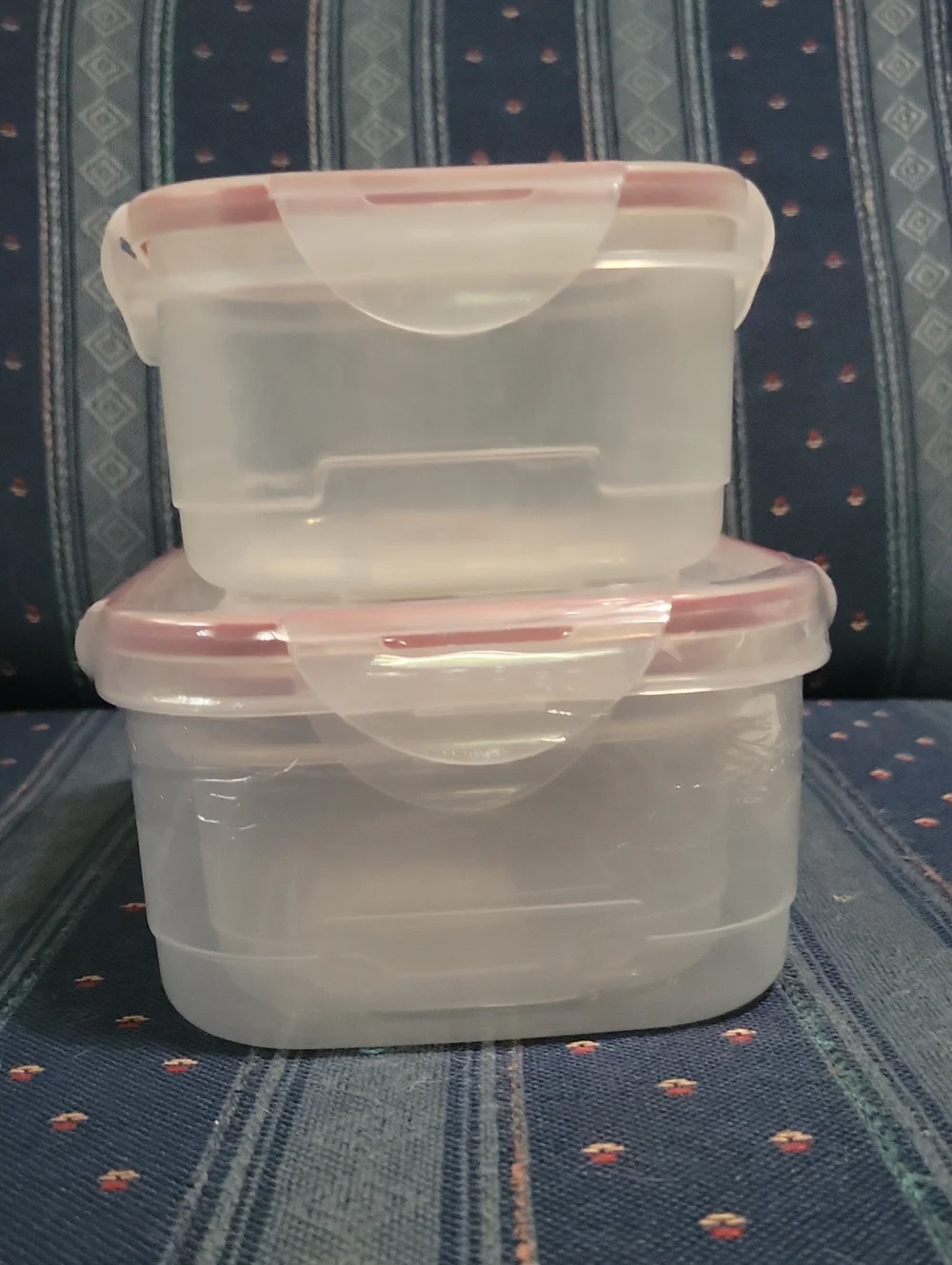 True Living Essentials Small & Medium Food Storage Containers, Set of 3